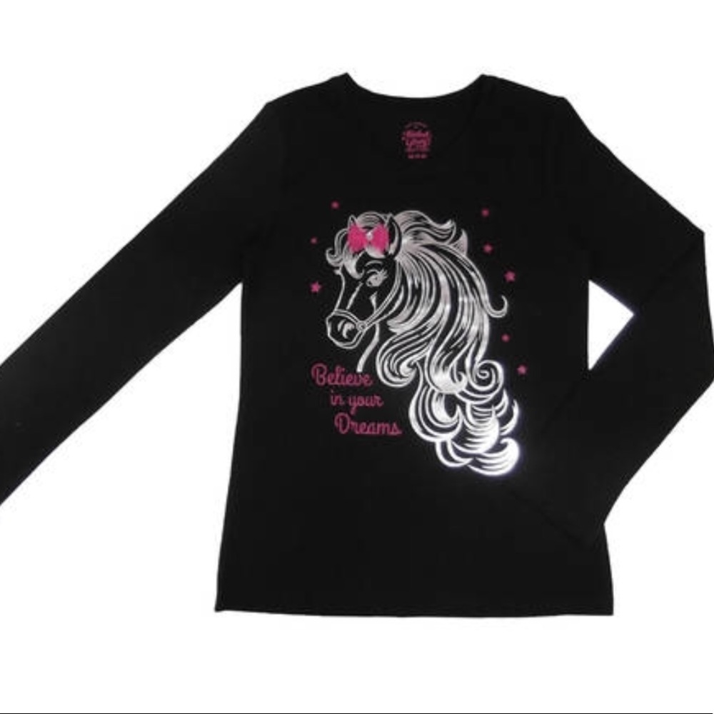 NWT long sleeve size M(7-8)